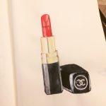 New illustration: Chanel lipstick
