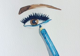 New art: Estee Lauder eye make-up